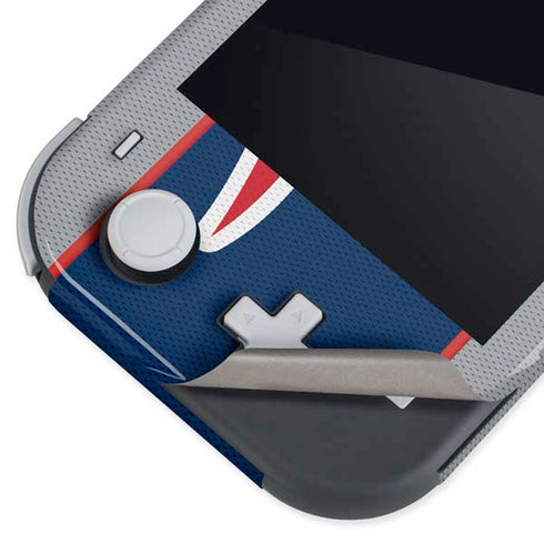 NFL New England Patriots Zone Block Nintendo Switch Lite Skin